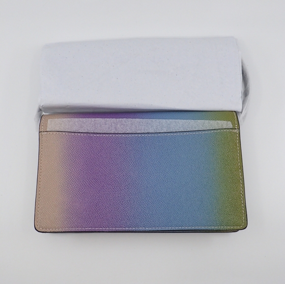Coach Ombre Foldover Purse - New - Picture 4 of 6